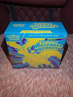 Pokemon TCG Mega Evolution Ascended Heroes Elite Trainer Box ETB New Sealed - Image 1