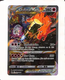 Charizard VSTAR 2022 Pokemon SW&SH Black Star Promos #SWSH262 - Image 1
