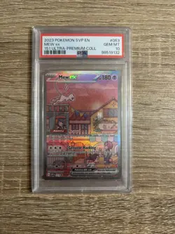 PSA 10 Mew Ex 151 Ultra Premium Collection 2023 #53 Black Star Promo Pokemon - Image 1