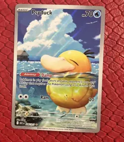 Pokemon TCG Psyduck IR Ascended Heroes Illustration Rare 226/217 - Image 1