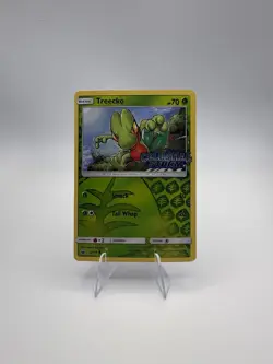 Pokemon - Treecko - 8/168 - Stamped Promo - Reverse Holo - Celestial Storm - Image 1