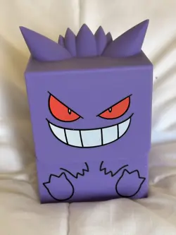 Pokemon Center TCG Deck Buddies: Gengar Deck Box - Used - Image 1