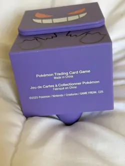 Pokemon Center TCG Deck Buddies: Gengar Deck Box - Used - Image 3