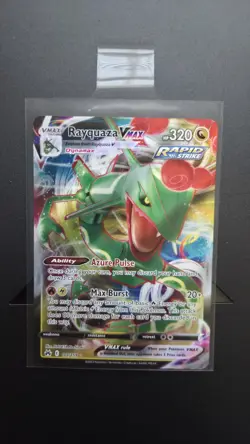 Rayquaza VMAX 101/159 Holo VMAX Rare Crown Zenith Pokemon Holo Near Mint - Image 1