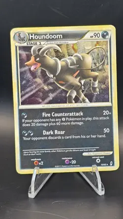 Pokemon Call Of Legends Houndoom 10/95 Holo Rare Card MP - Image 1
