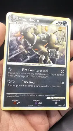 Pokemon Call Of Legends Houndoom 10/95 Holo Rare Card MP - Image 5