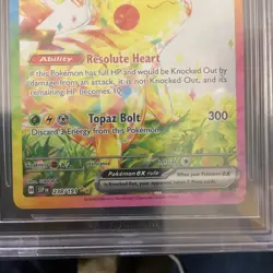 Pokemon TCG Pikachu EX 238/191 8.5 Special Illustration Rare Surging Sparks - Image 2