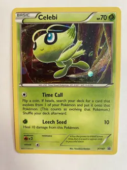 Pokemon Celebi Holo Promo XY187 Magearna Mythical Collection Box Set - Image 1