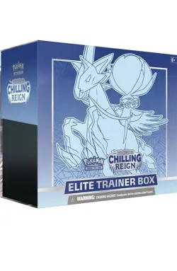 ✅ Pokemon Chilling Reign Elite Trainer Box ETB Factory Sealed BUBBLE WRAPPED ✅ - Image 1