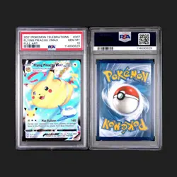 Pokemon Celebrations Flying Pikachu VMAX 007/025 PSA 10 - Image 1