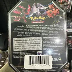 Pokemon TCG: Crown Zenith Tin Art Set Of 3 Brand New & Sealed - Image 5