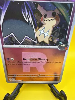 Pokemon Ascended Heroes Team Rocket’s Mimikyu Team Rocket "R" Logo Reverse Holo - Image 2