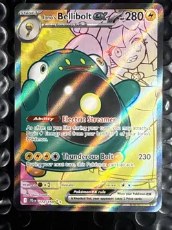 2025 Pokemon Lono’s Bellibolt Ex Full Art Holo 188/159 NM - Image 1
