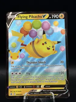 Pokemon TCG Celebrations Flying Pikachu V 006/025 - Image 1