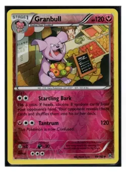 Granbull 99/162 Breakthrough Reverse Holo - Pokemon Card NM - Image 1
