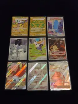 Pokemon TCG Card Lot Of 9 English Sirs Hyper Rares Full Art - Image 2