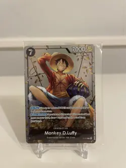 P-075 Monkey.D.Luffy Promo Card TS-02 Tin Set 02 ENGLISH SEALED - Image 1