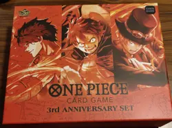 ONE PIECE Card Game 3rd ANNIVERSARY SET Japanese Box Factory New JP - Image 1