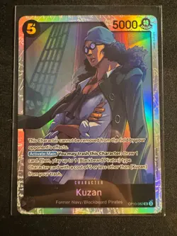 Kuzan OP10-082 Royal Blood Super Rare Foil One Piece CCG - Image 1