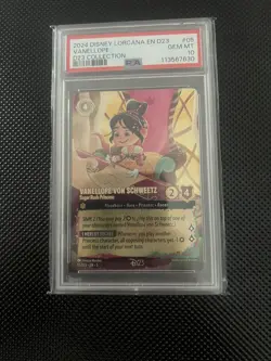 Vanellope Von Schweetz Disney Lorcana 2024 EN D23 Collection English #05 PSA 10 - Image 1