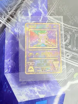 Vintage Pokemon Ancient Mew Card & Japanese Lugia Movie Program 1999 - Image 2