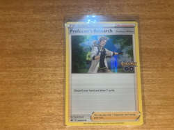 Trainer Professor's Research Promo SWSH178 Pokemon Go Card Rare Holo NM - Image 3