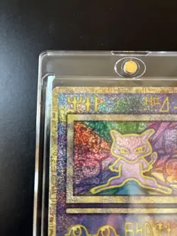 RARE ERROR Ancient Mew 1999 Movie Promo Nintedo Misprint Pokemon Card Japan - Image 3