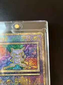 RARE ERROR Ancient Mew 1999 Movie Promo Nintedo Misprint Pokemon Card Japan - Image 4