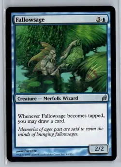 Fallowsage Lorwyn Uncommon - MTG Magic the Gathering Card - Image 1