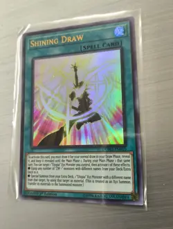 Yu-Gi-Oh Card - DUPO-EN010 - SHINING DRAW (ultra rare holo) - Mint Condition - Image 2