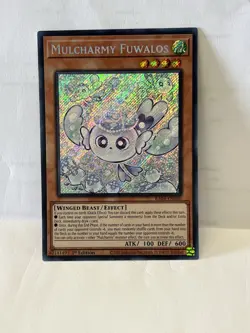 Yu-Gi-Oh! TCG Mulcharmy Fuwalos Secret Rare Card RA04-EN050 Quarter Stampede - Image 1