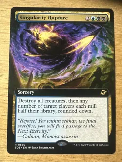 MTG Singularity Rupture (Extended) (350) | NM | Edge of Eternities (EOE) - Image 1
