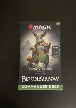 MTG Bloomburrow Peace Offering Commander Deck - NEW SEALED - Image 1