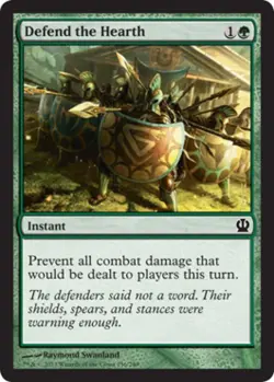Defend the Hearth - Light Play MTG Theros - Image 1