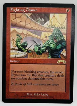 MTG Fighting Chance Exodus Regular - Image 1