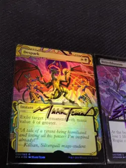MTG Artist Proof Despark & Bitterblossom Foil AP - Image 2