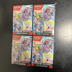Lot of 4 - New Sealed Pokemon TCG Journey Together Booster Bundle New Sealed - Image 1