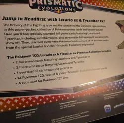 Pokemon TCG Scarlet & Violet Prismatic Evolutions Premium Collection Box SEALED - Image 2