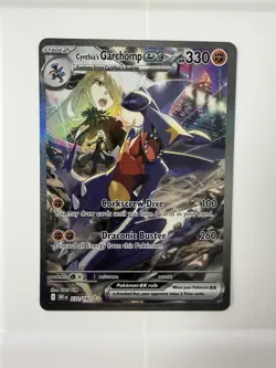 Pokemon Lot Cynthia's Garchomp EX 215, Mega Charizard X ex #23, Marshadow #146 - Image 2
