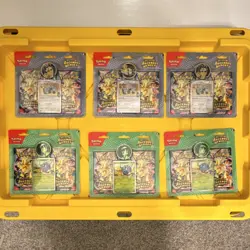 Pokemon Ascended Heroes 6x SEALED Booster Packs 3x Komala & 3x Tangela English - Image 1