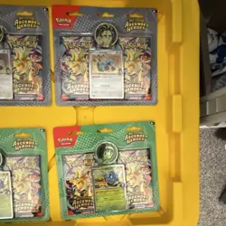 Pokemon Ascended Heroes 6x SEALED Booster Packs 3x Komala & 3x Tangela English - Image 2