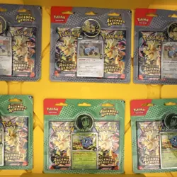 Pokemon Ascended Heroes 6x SEALED Booster Packs 3x Komala & 3x Tangela English - Image 3