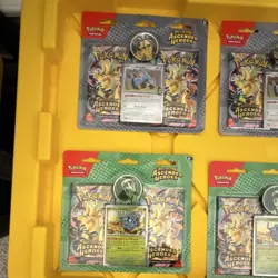 Pokemon Ascended Heroes 6x SEALED Booster Packs 3x Komala & 3x Tangela English - Image 4