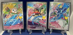 Pokemon - First Partners Alola Starters - 30th Anniversary Promo - Set Of 3 - Image 1