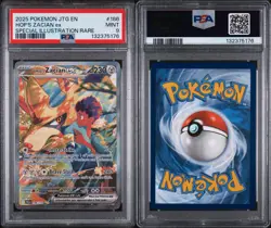 Pokemon Hop’s Zacian EX 186/159 Journey Together SIR PSA 9 - Image 2