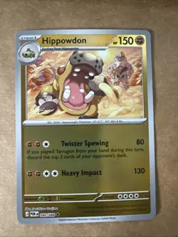 Pokemon Perfect Order Hippowdon 040/088 Reverse Holo NM - Image 1