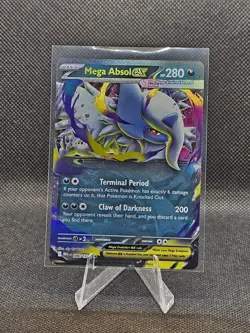 Pokemon TCG: Mega Absol EX 086/132 XY BREAKpoint Holo Ultra Rare HP 280 - Image 1