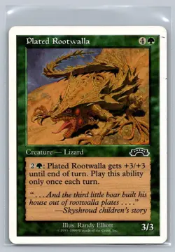 Plated Rootwalla Battle Royale Box Set - MTG Magic the Gathering Card - Image 1