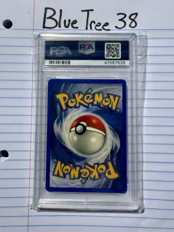 2000 Pokemon Gym Heroes 1st Edition 17 Lt. Surge HOLO PSA 8 - Image 2