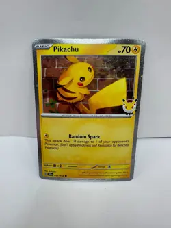 Pikachu 051/162 - Cosmos Holo - Pokemon Day 2026 Stamped Promo - Pokemon TCG - Image 1